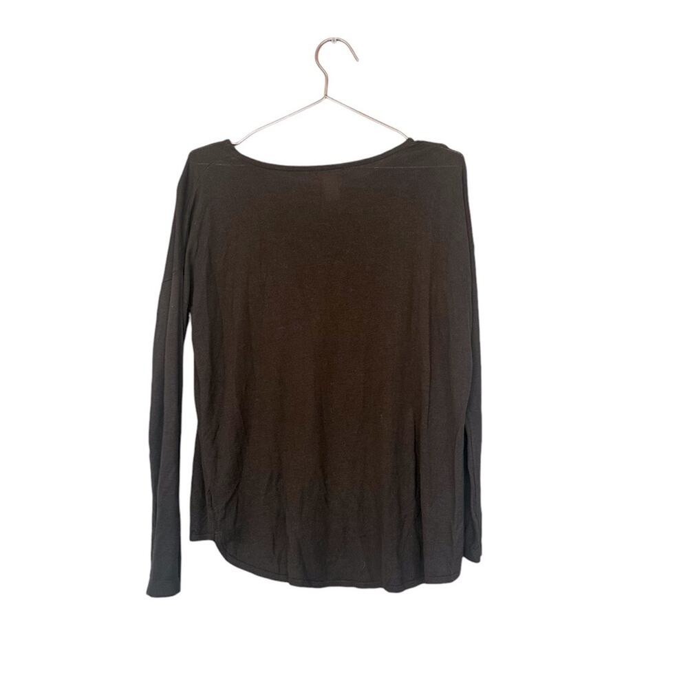 H&M Forest Green Pullover Long Sleeve Top - Size Small